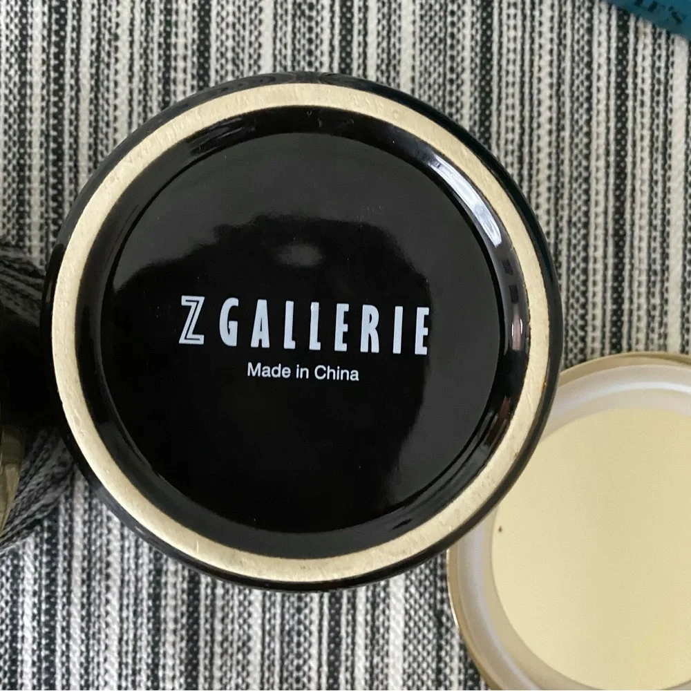 Z Gallerie black canisters